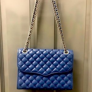 Rebecca Minkoff Blue Studded Handbag